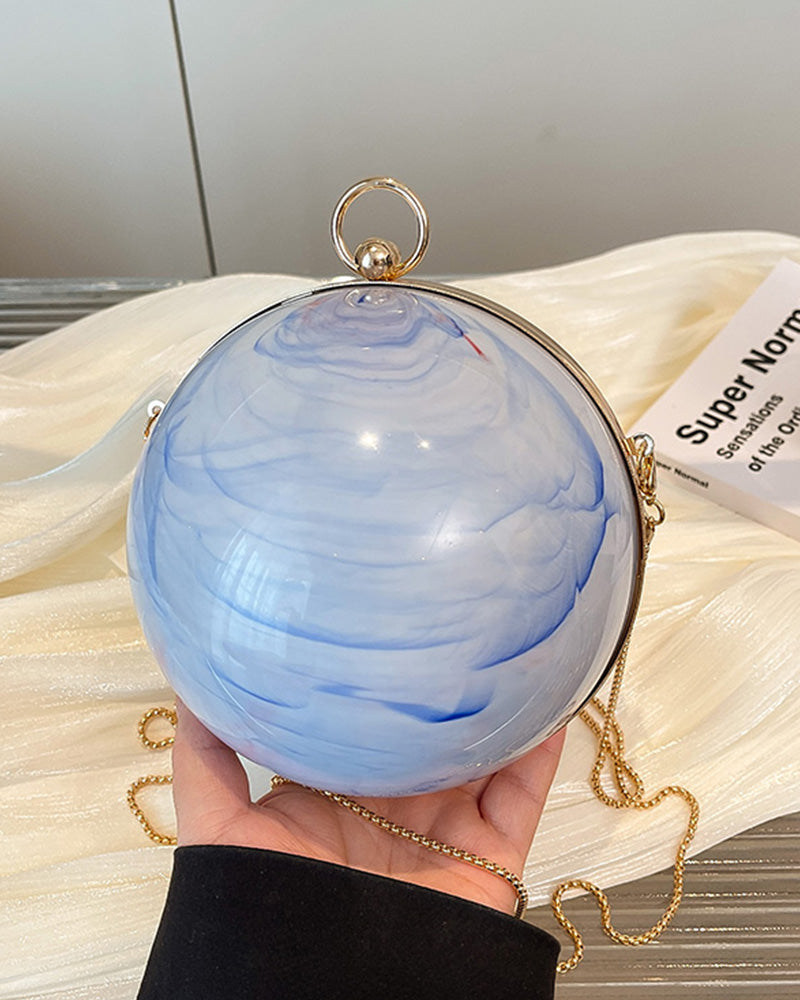 Elara Planet Crossbody Bag - Uranus