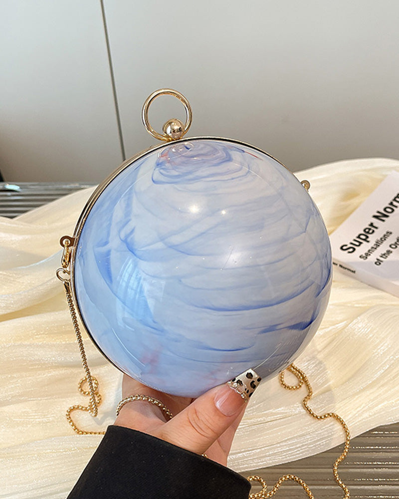 Elara Planet Crossbody Bag - Uranus