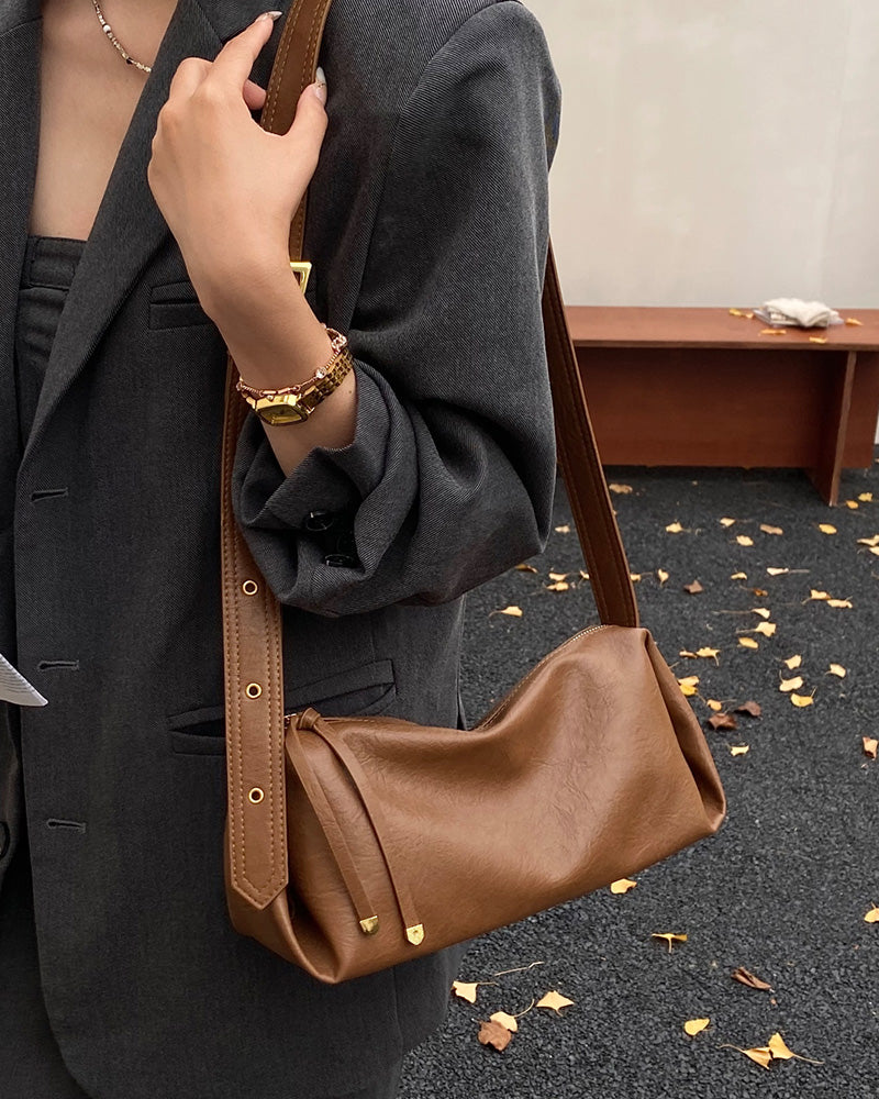 Zora Shoulder Bag - Brown