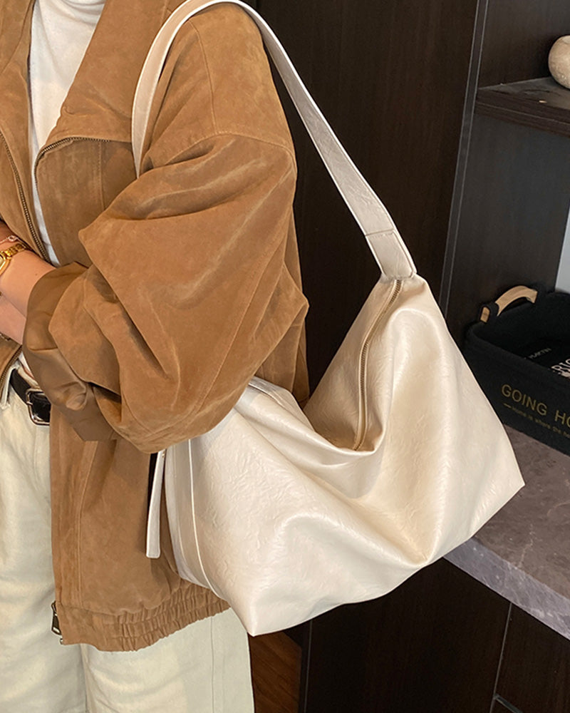 Malia Shoulder Bag - Beige