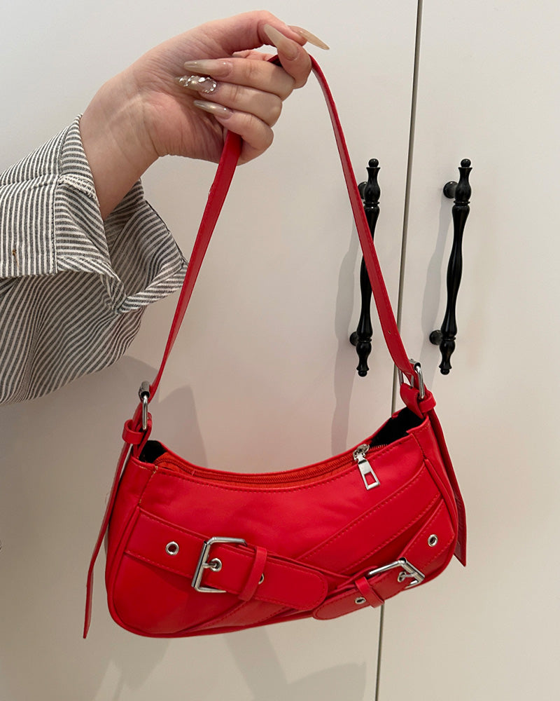 Kassia Shoulder Bag - Red