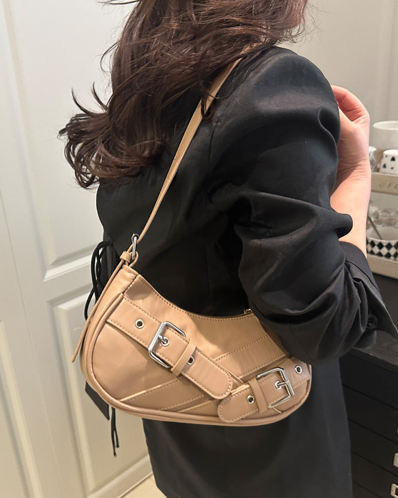 Kassia Shoulder Bag - Tan Brown