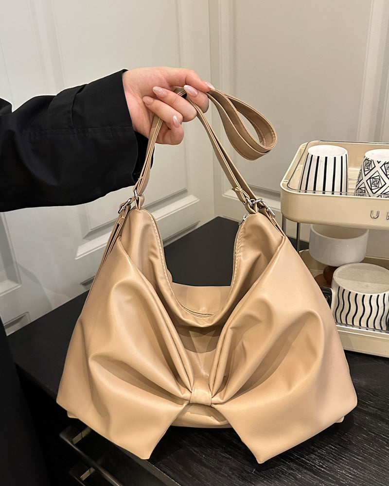 Olive Shoulder Bag - Light Brown