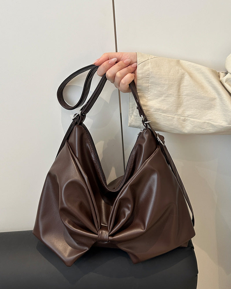 Olive Shoulder Bag - Chestnut Brown