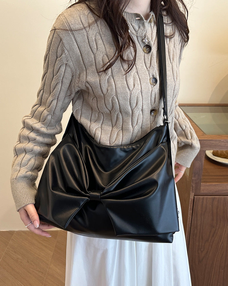 Olive Shoulder Bag - Black