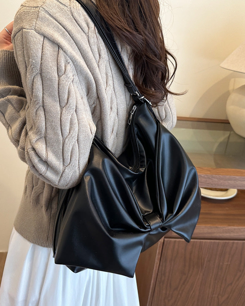 Olive Shoulder Bag - Black