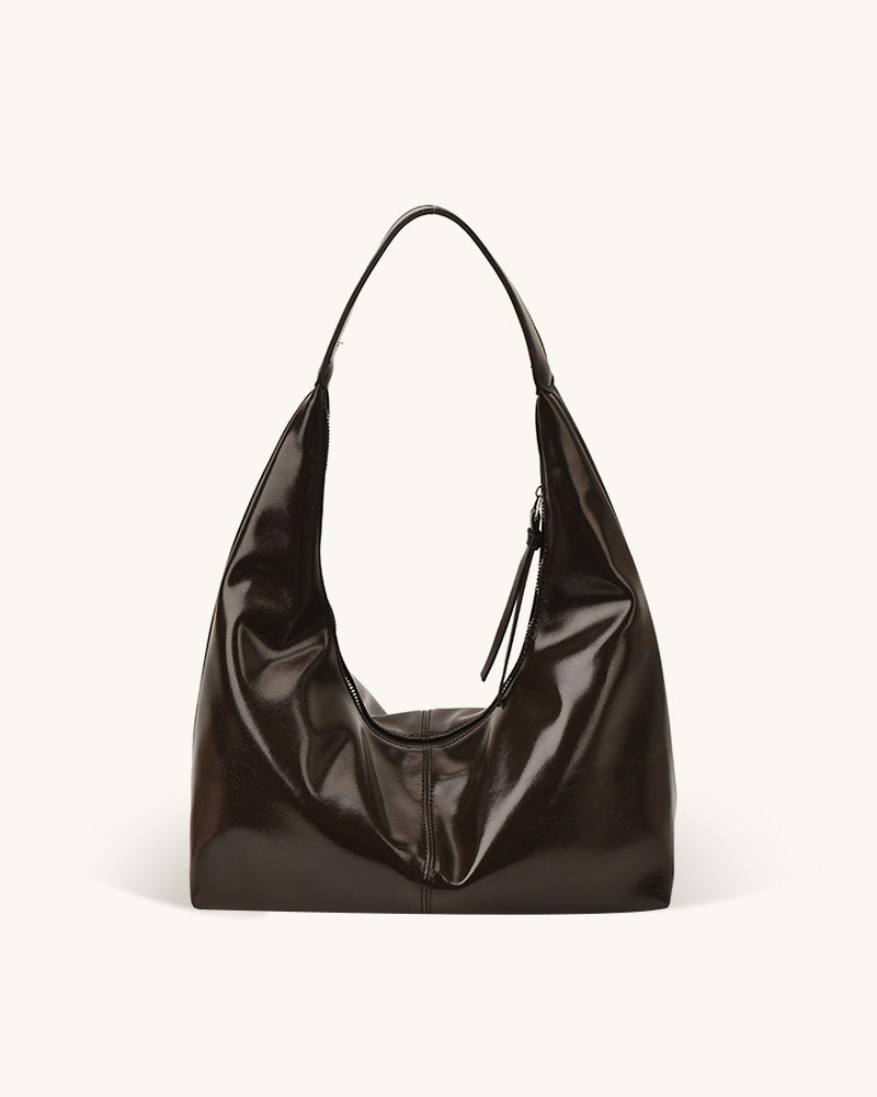Nora Shoulder Bag - Dark Brown