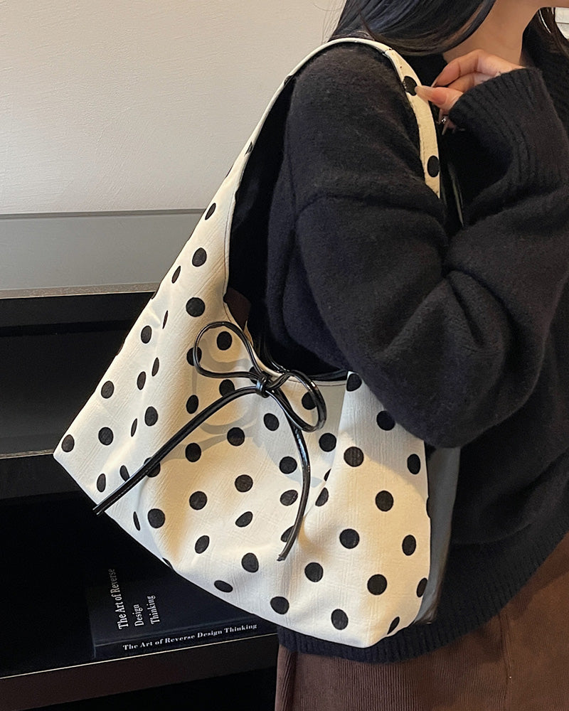 Juliette Large Shoulder Bag - Black