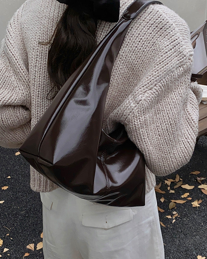 Nora Shoulder Bag - Dark Brown