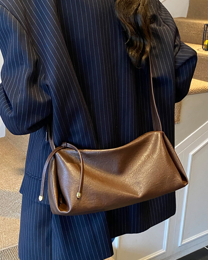 Zora Shoulder Bag - Chocolate Brown