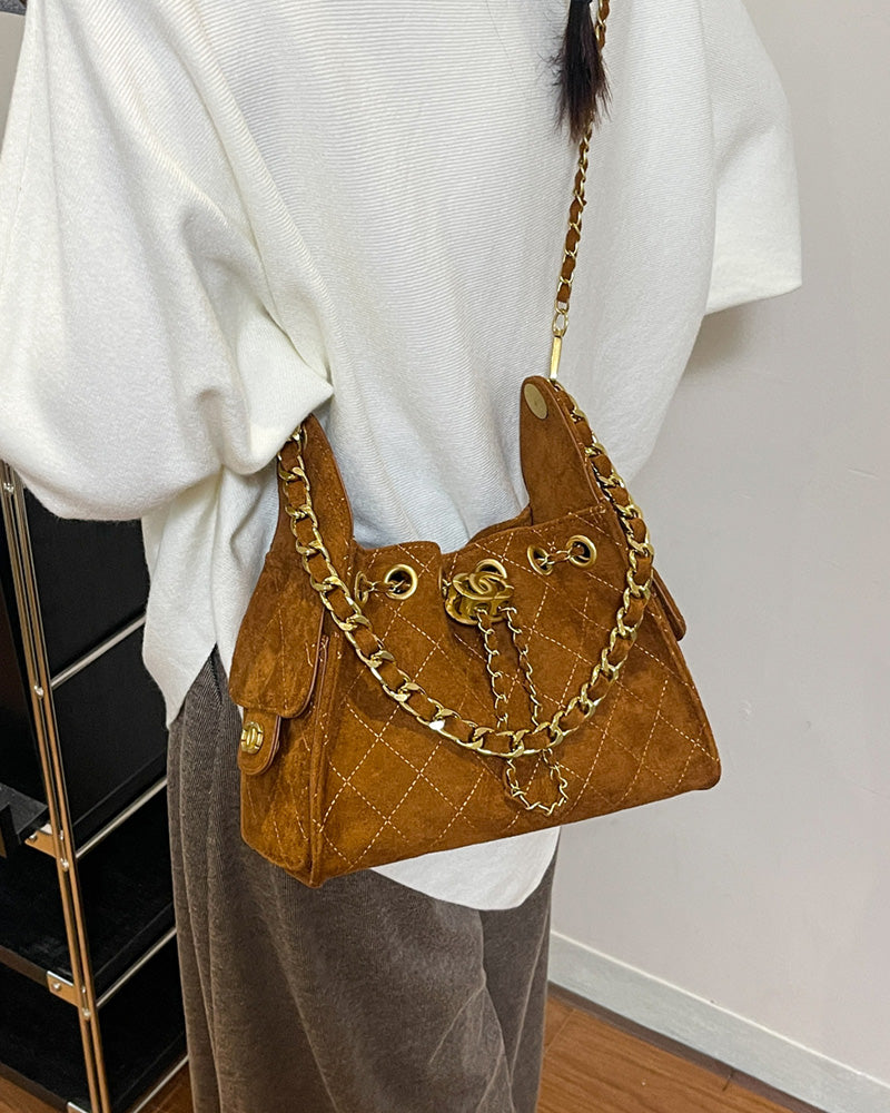Maya Shoulder Bag - Brown