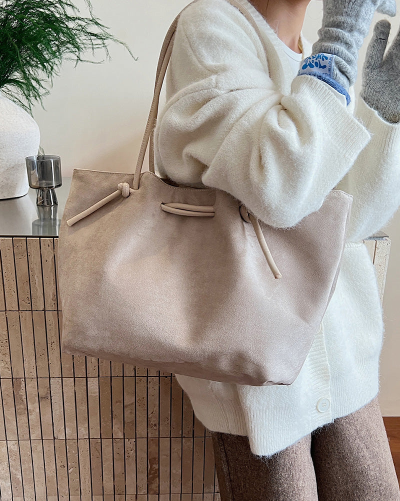 Lucia Tote Bag - Beige