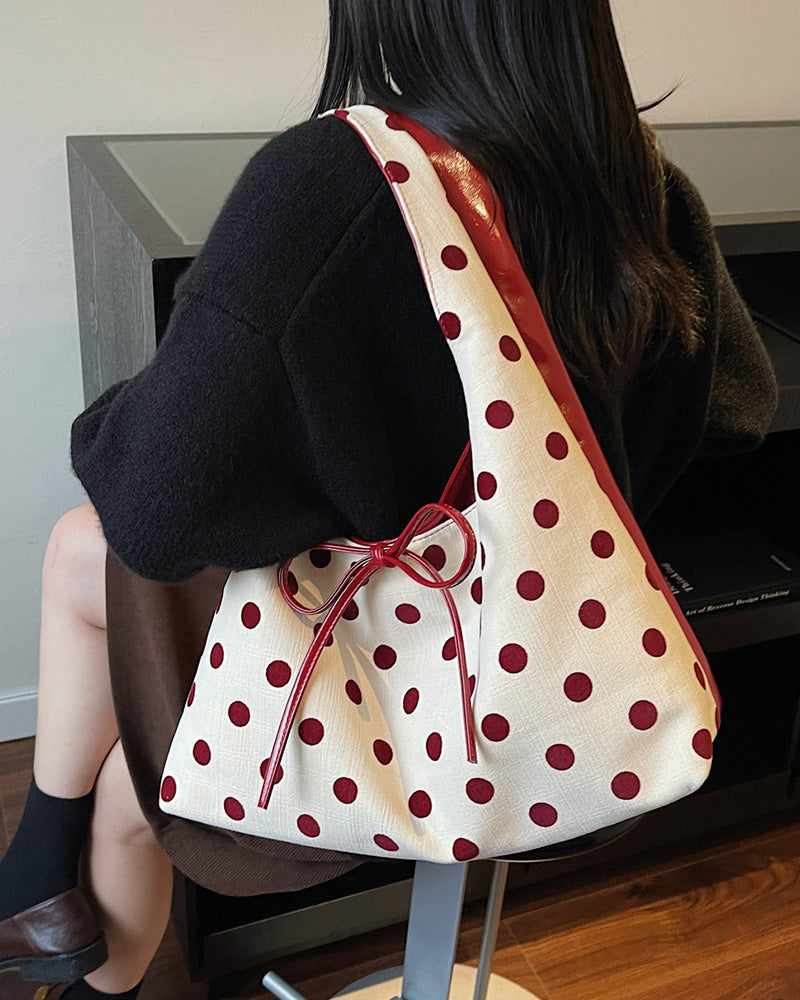 Juliette Large Shoulder Bag - Red