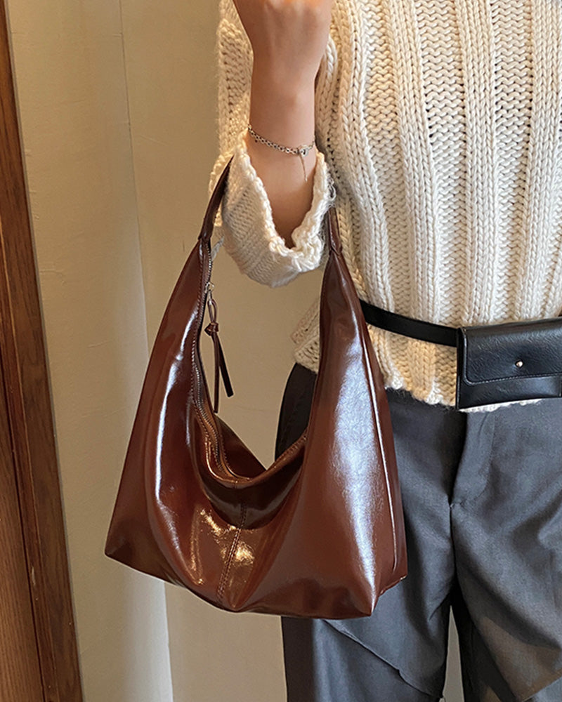 Nora Shoulder Bag - Coffee