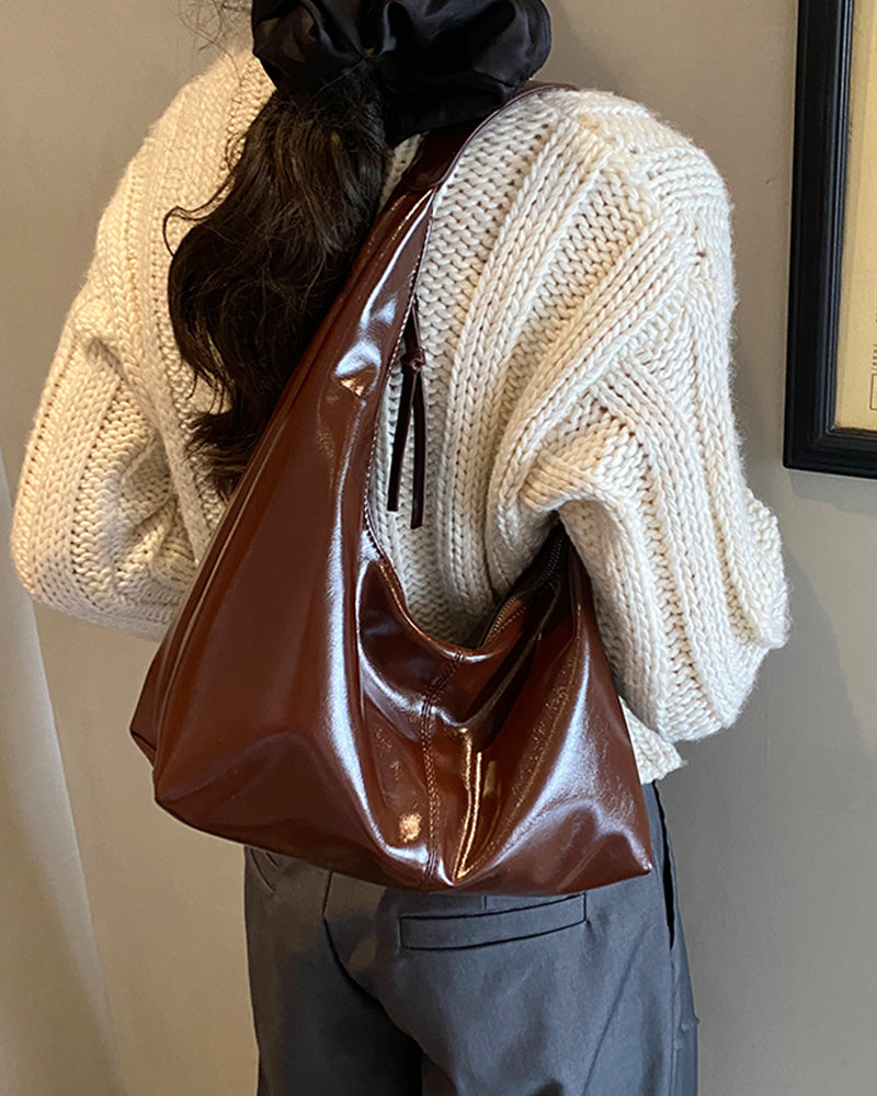 Nora Shoulder Bag - Coffee