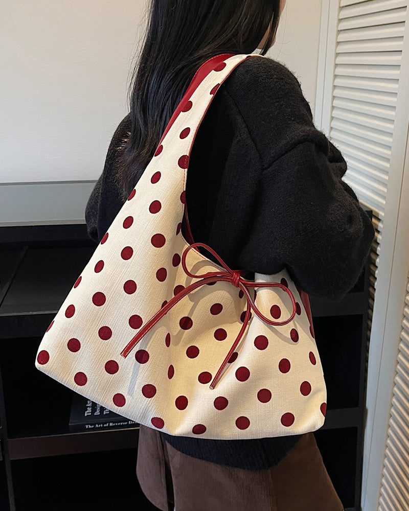 Juliette Large Shoulder Bag - Red