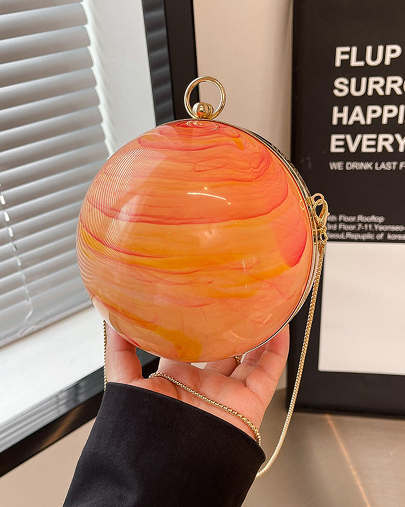 Elara Planet Crossbody Bag - Mars