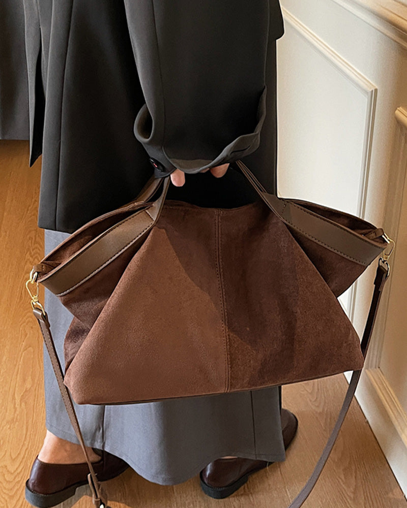 Yusra Tote Bag - Chocolate Brown