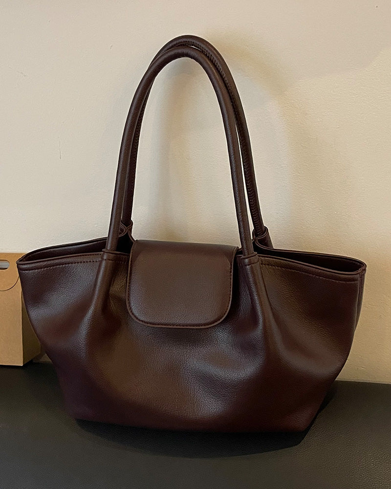 Celeste Tote Bag - Dark Brown