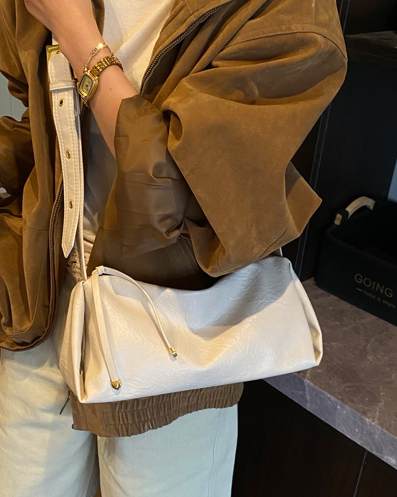 Zora Shoulder Bag - Beige