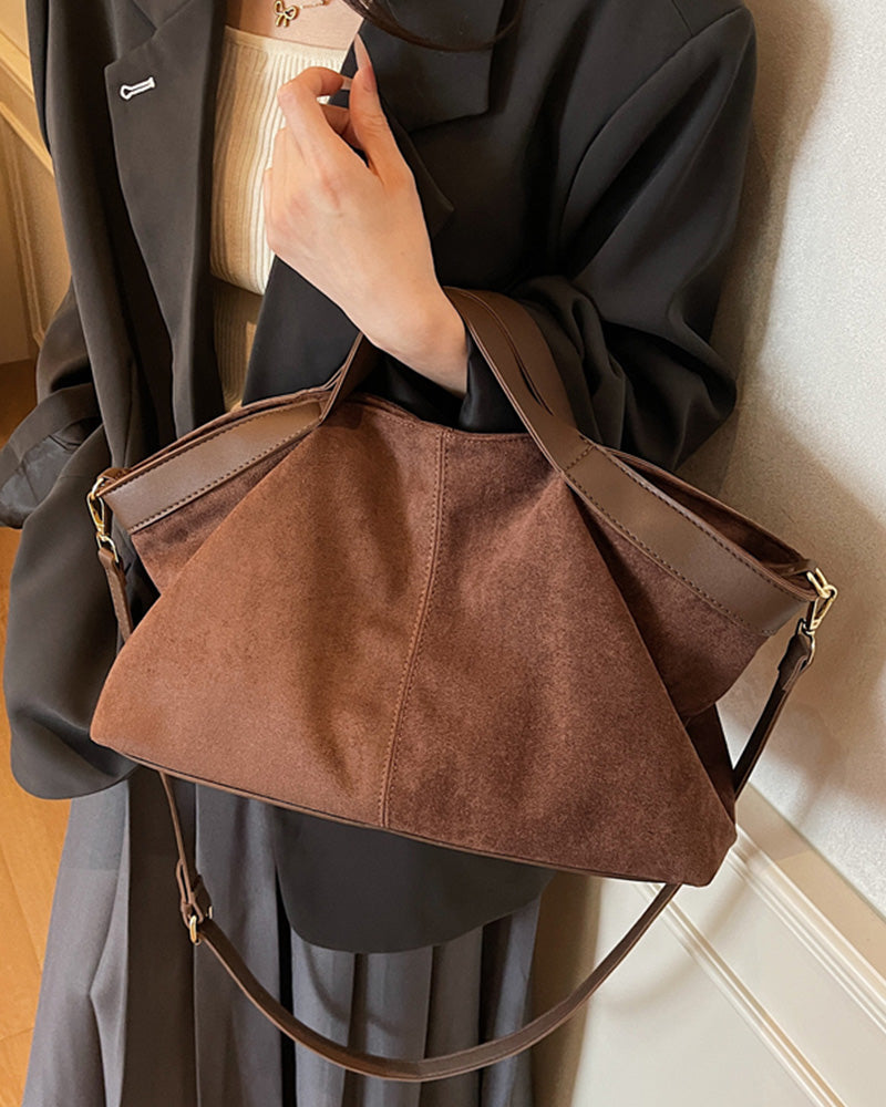 Yusra Tote Bag - Chocolate Brown