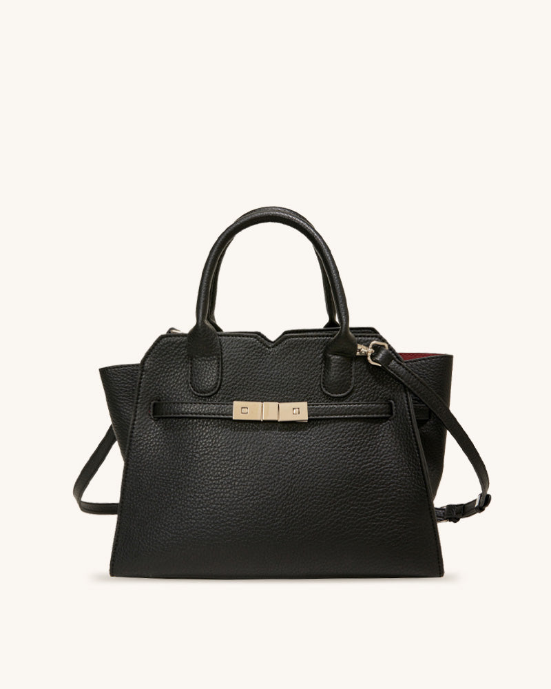 Eloise Top Handle Bag - Black