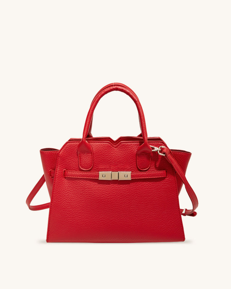 Eloise Top Handle Bag - Red