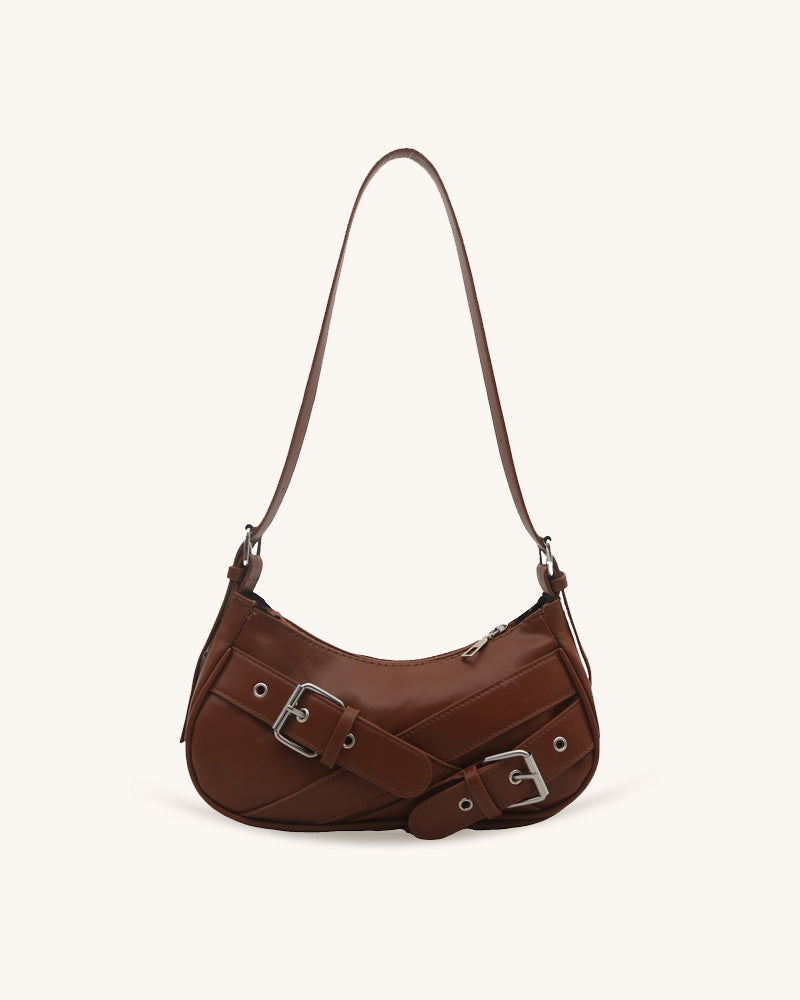 Kassia Shoulder Bag - Brown