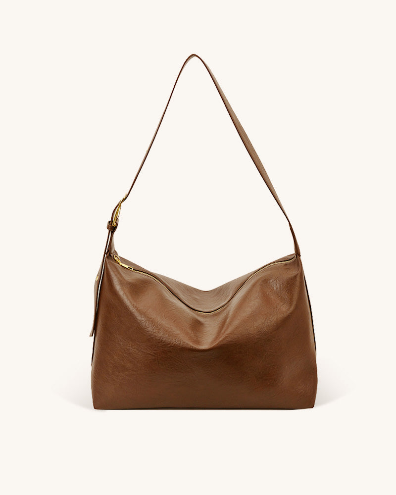 Malia Shoulder Bag - Brown