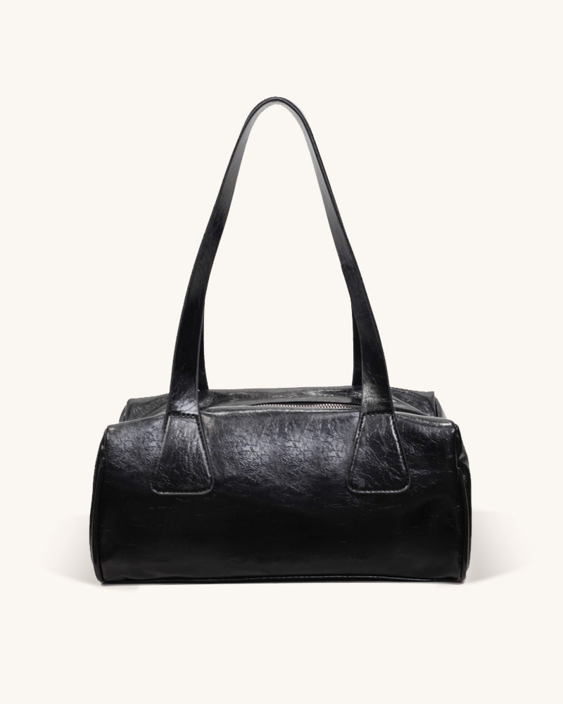 Flora Top Handle Bag - Black
