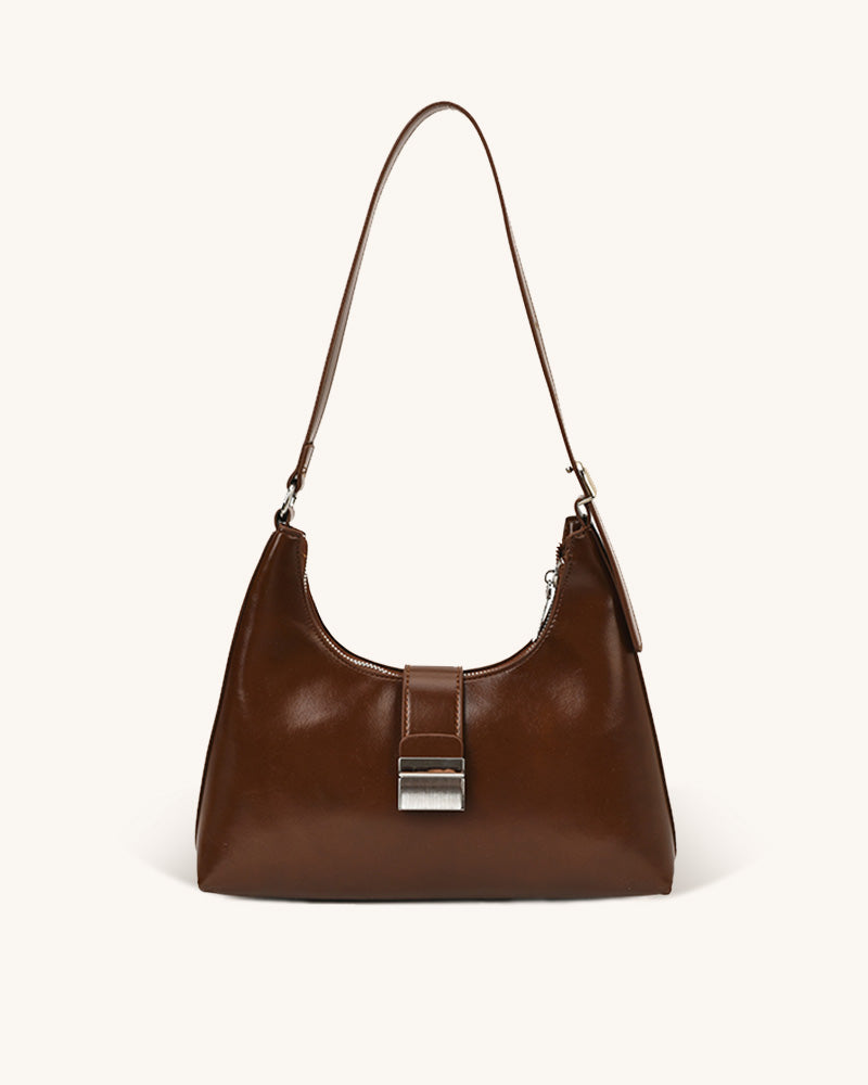Lorelai Shoulder Bag - Chocolate Brown