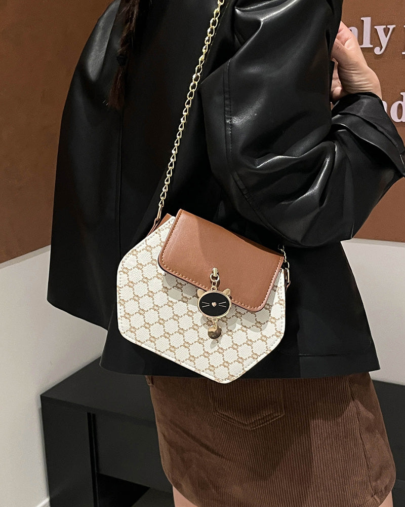 Solene Crossbody Bag - Beige