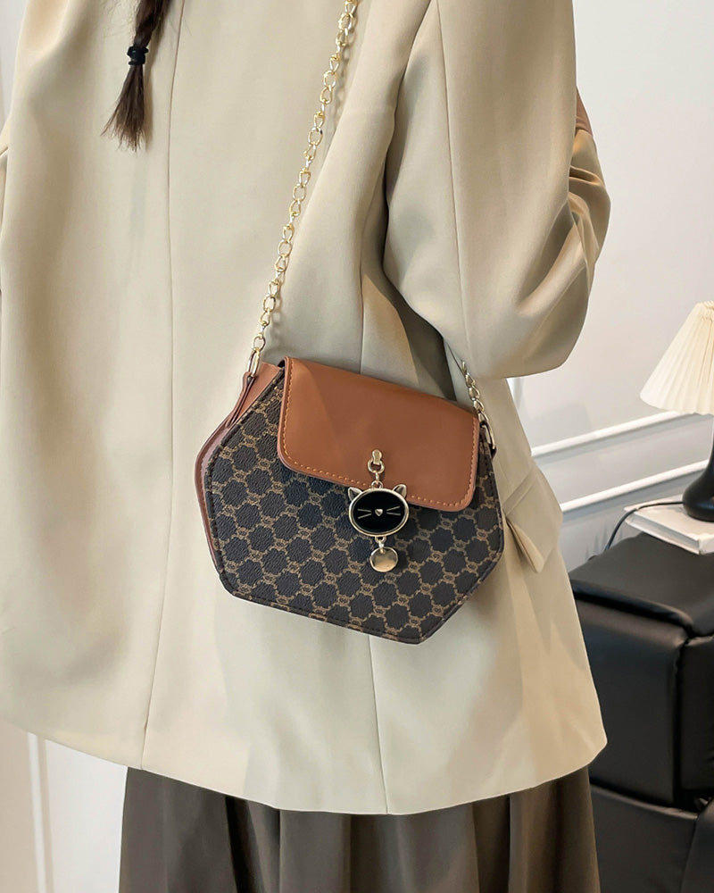 Solene Crossbody Bag - Coffee