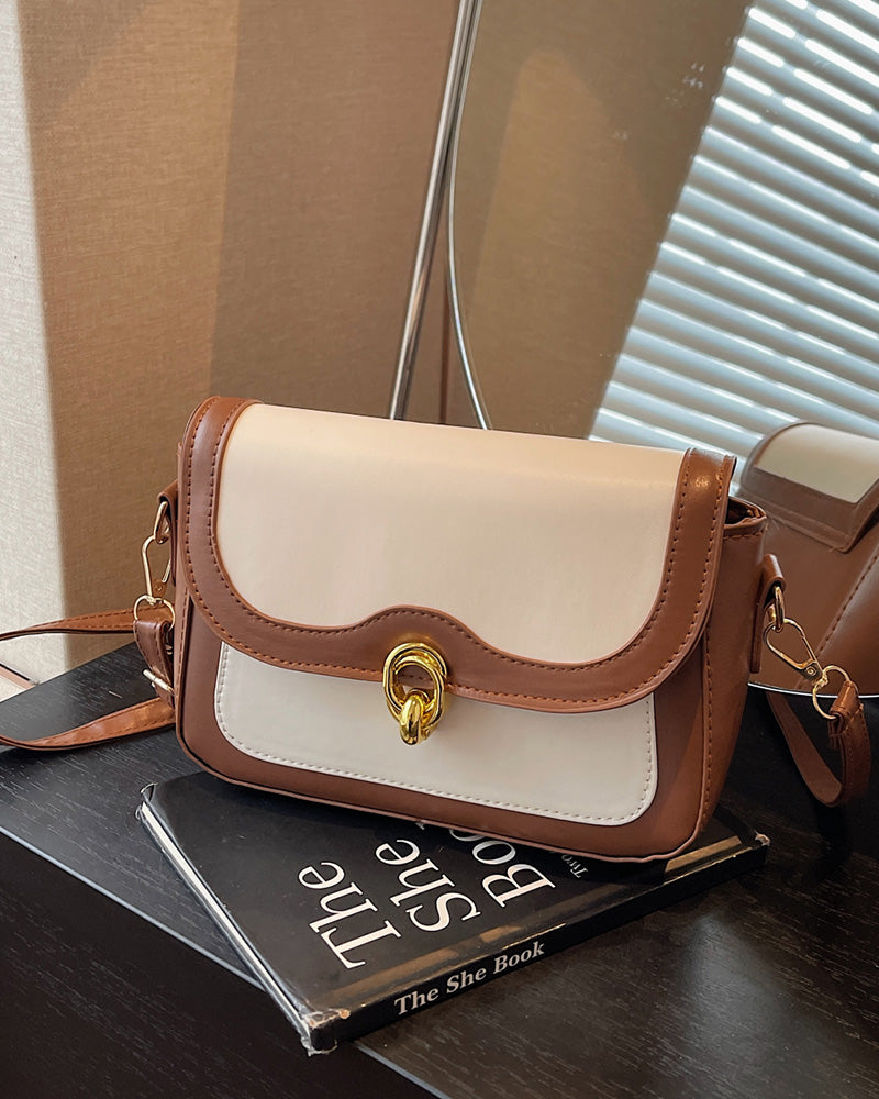 Daphne Crossbody Bag - Beige Canvas