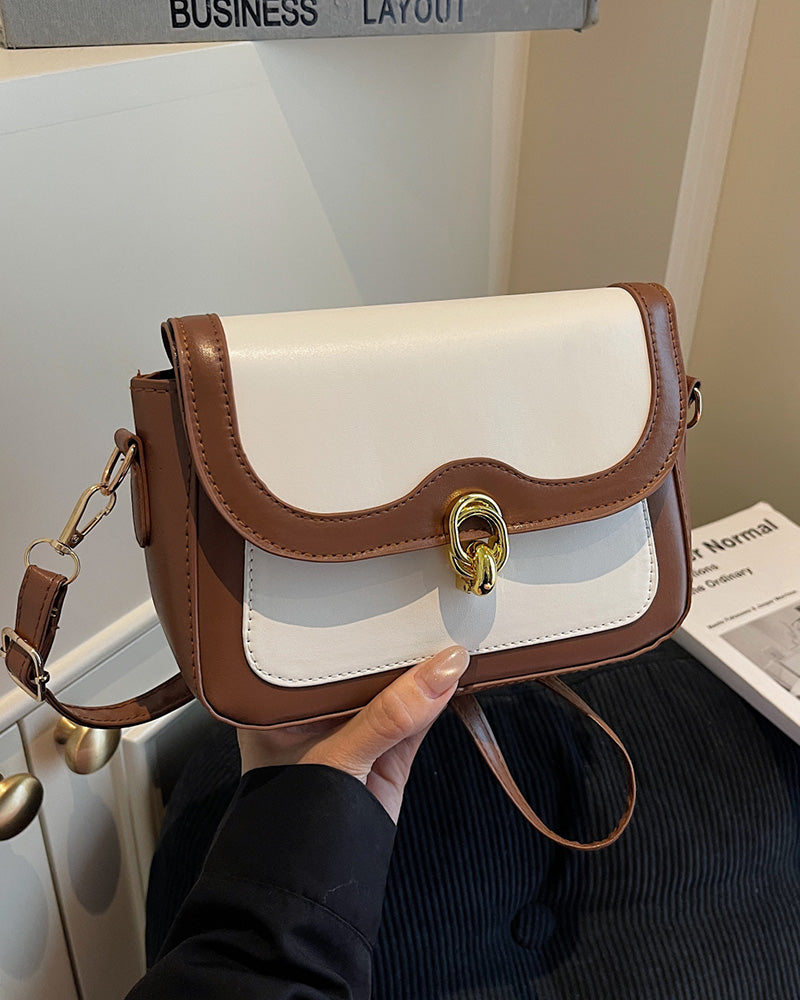 Daphne Crossbody Bag - Beige Canvas